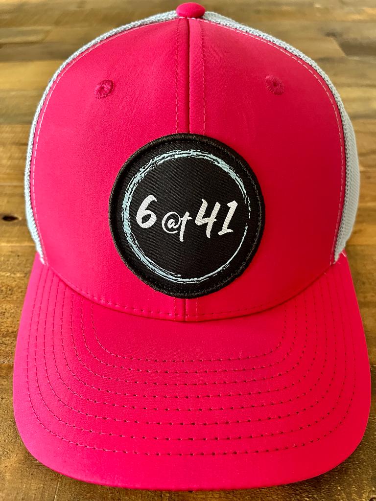 TRUCKER HAT LOGO PINK