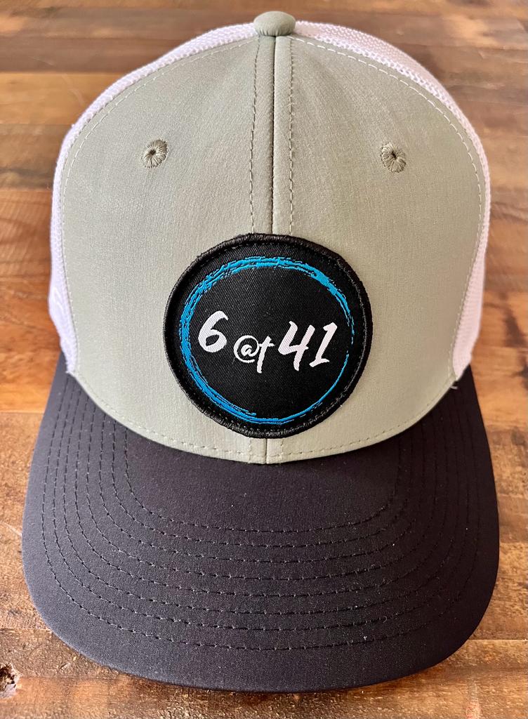 TRUCKER HAT LOGO SAGE