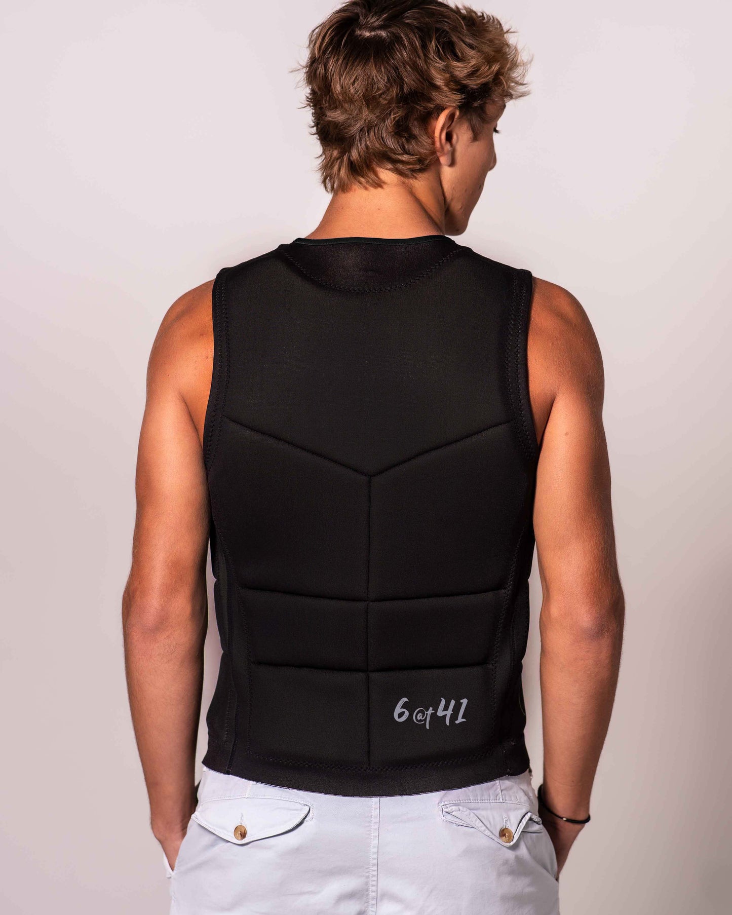 MEN COMP VEST SQUID INK