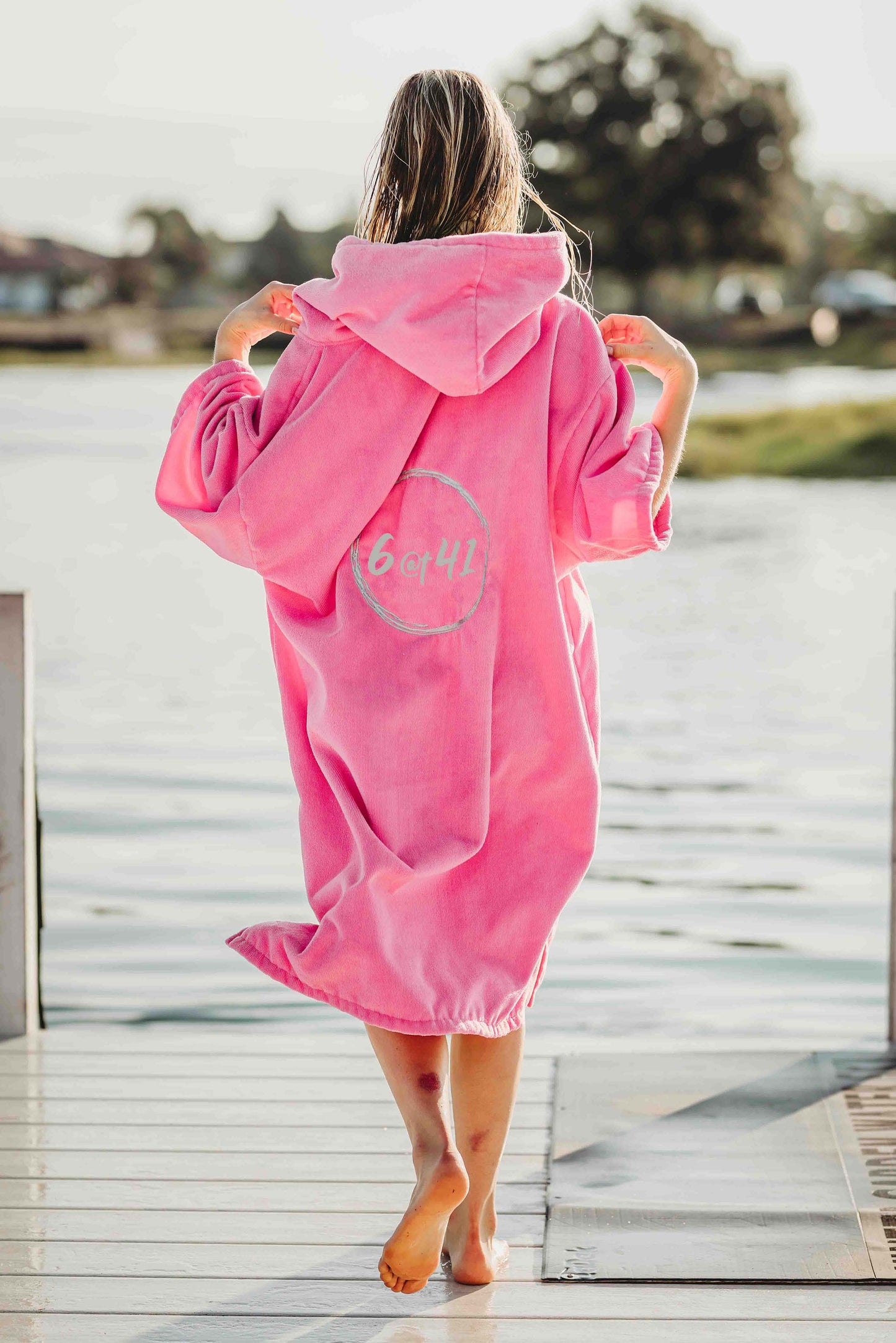 WOMEN PONCHO STRAWBERRY
