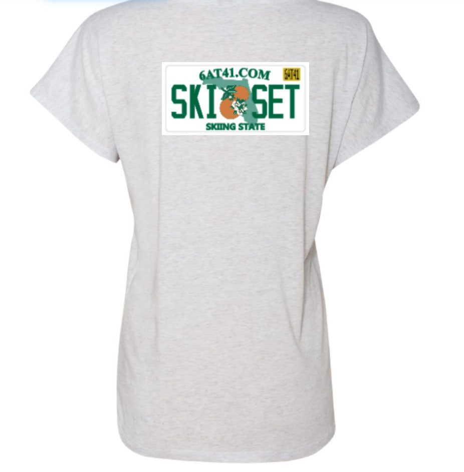 WOMEN T-SHIRT SKI PLATE