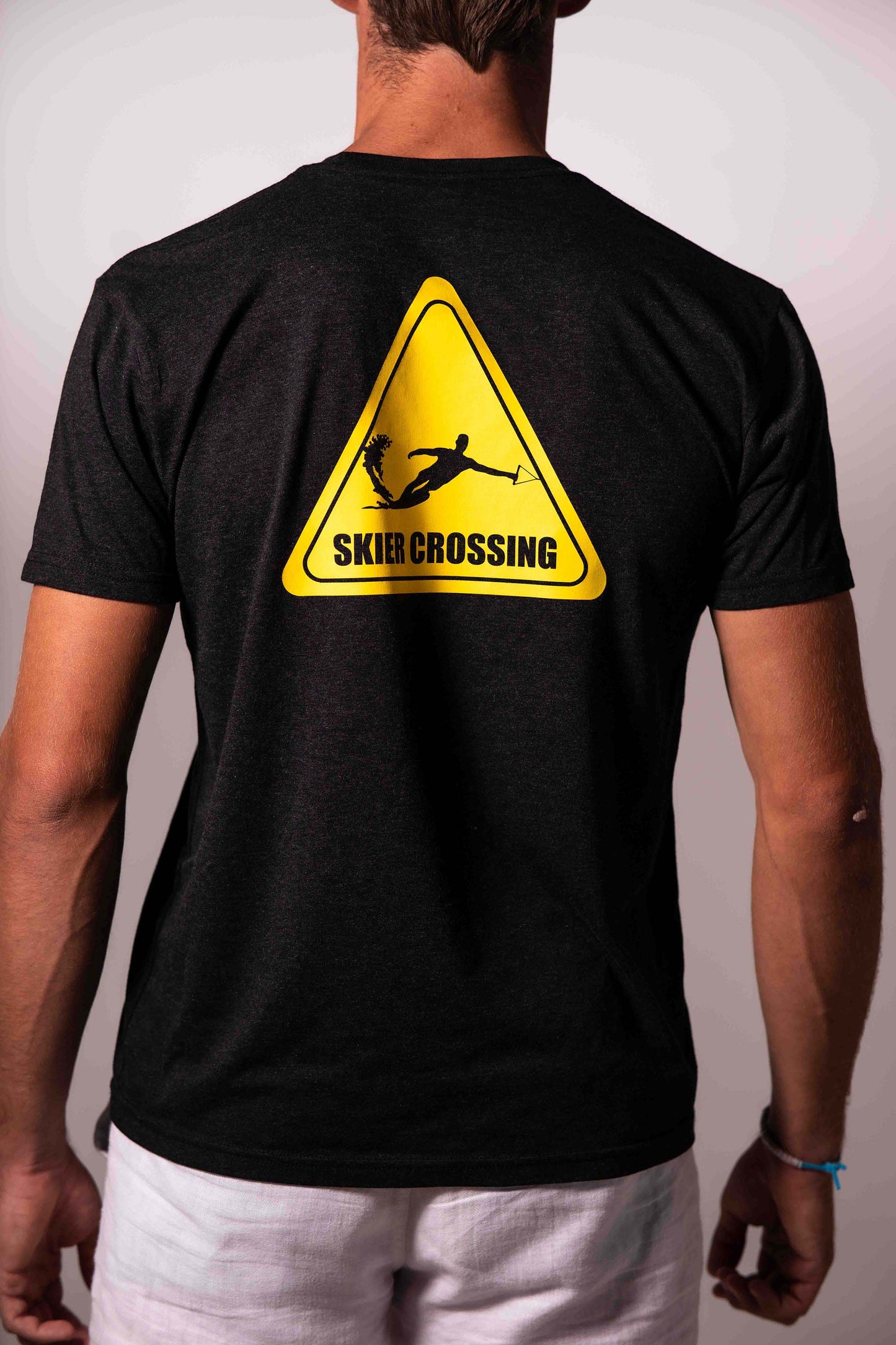 MEN T-SHIRT SKIER CROSSING