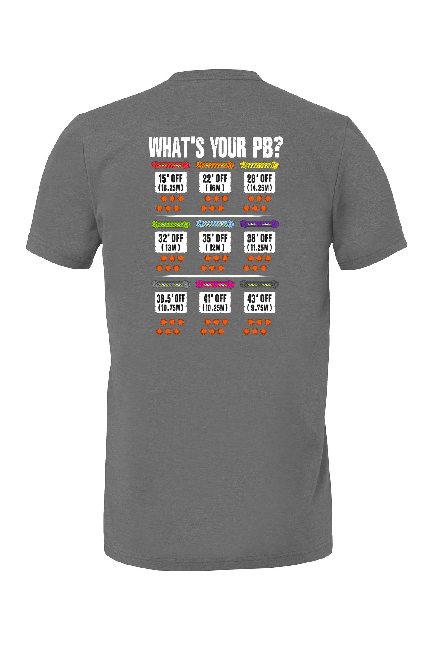 MEN T-SHIRT WHATS YOUR PB?